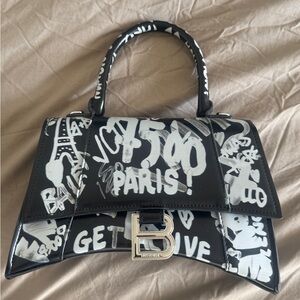 Black and White Designer Handbag
